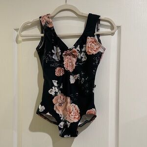 Luckyleo Leotard -Moon Low Back- Size M